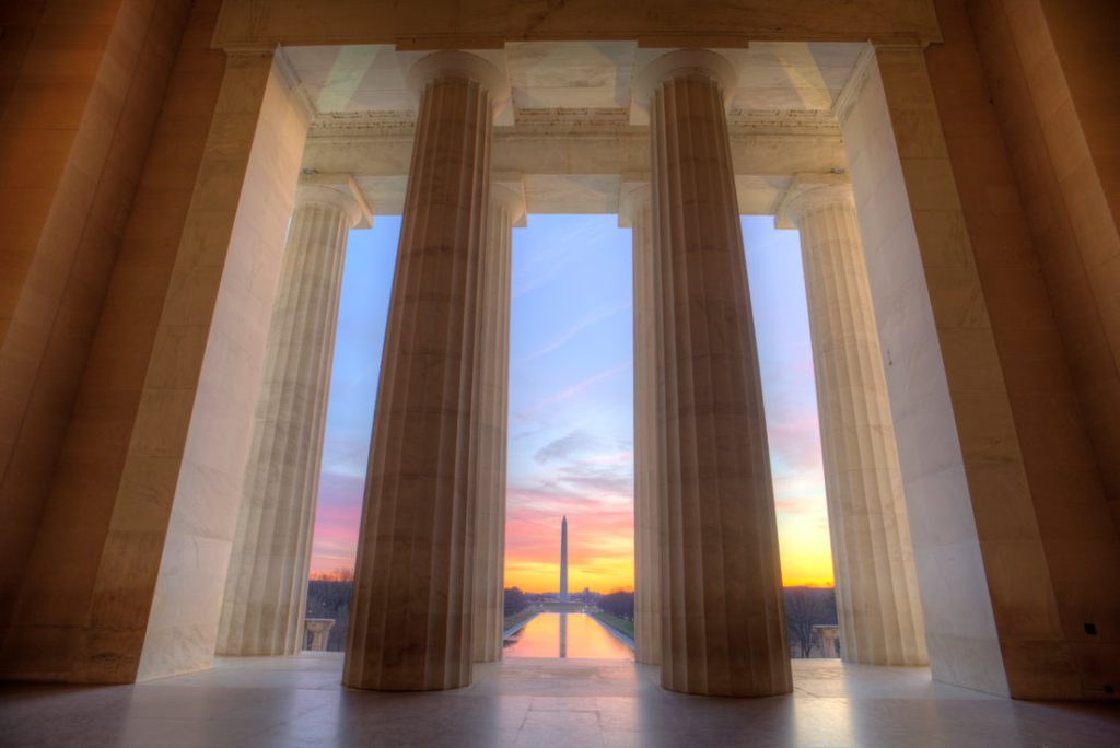 photograph: a beautiful scene in Washington DC